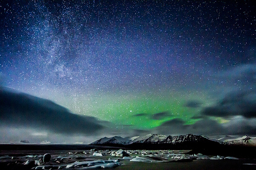 Stars over Iceland