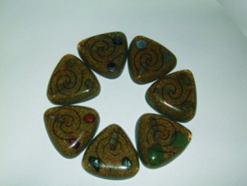 7 Chakras Orgonites Set