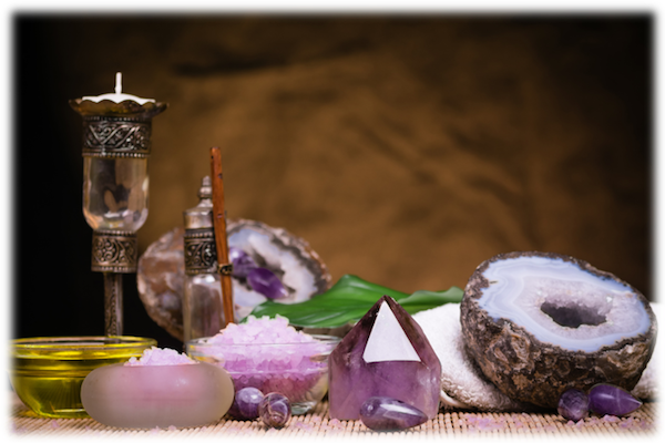 Crystals, Oils & Water
