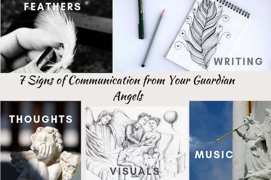 [Infographic] 7 Signs of Communication from Your Guardian Angels ...