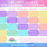 Grateful Hearts Reiki Calendar