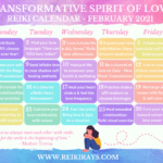 Transformative Spirit of Love Reiki Calendar February 2021