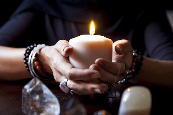 Wax Scrying with Reiki