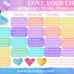 Love Your Life - Reiki Calendar February 2022