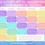 Use Your Gift of Discernment - Reiki Calendar May 2022