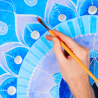 Balancing the Chakras by Drawing Mandalas