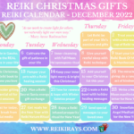 Reiki Christmas Gifts Reiki Calendar - December 2022 copy