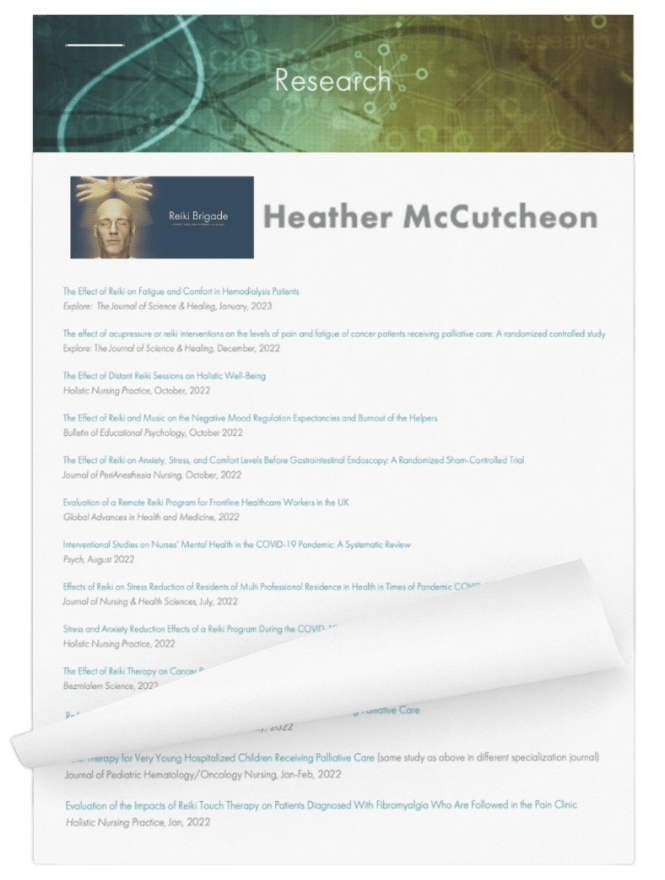 Heather McCutcheon/Reiki Brigade